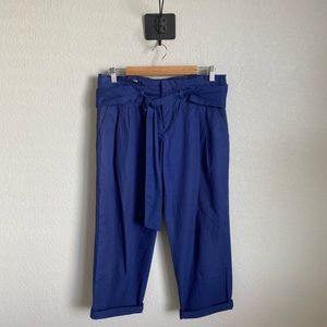 Anthropology Cartonnier Blue Capris